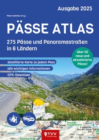 Abbildung von: PÄSSE ATLAS 2025 - TVV Touristik-Verlag GmbH