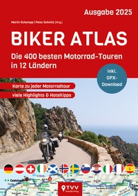 Abbildung von: Biker Atlas 2025 - TVV Touristik-Verlag GmbH