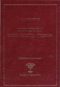 Abbildung von: Diccionario vasco-español-francés - Euskaltzaindia
