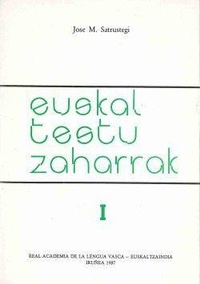 Abbildung von: Euskal testu zaharrak - Euskaltzaindia