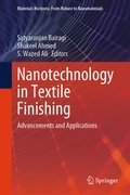Cover: Nanotechnology in Textile Finishing - Springer