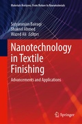 Cover: Nanotechnology in Textile Finishing - Springer