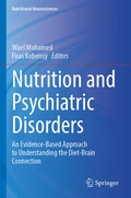 Cover: Nutrition and Psychiatric Disorders - Springer