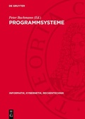 Cover: Programmsysteme - De Gruyter