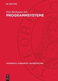 Cover: Programmsysteme - De Gruyter