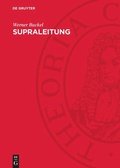 Cover: Supraleitung - De Gruyter