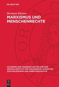 Cover: Marxismus und Menschenrechte - De Gruyter