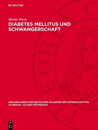 Abbildung von: Diabetes Mellitus und Schwangerschaft - De Gruyter