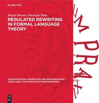 Enlarge image Cover: Regulated Rewriting in Formal Language Theory - De Gruyter