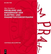 Abbildung von: Probleme und Ergebnisse der Elektro- und Magnetohydrodynamik - De Gruyter