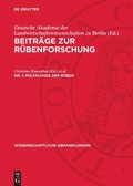 Cover: Polyploidie der R&uuml;ben - De Gruyter