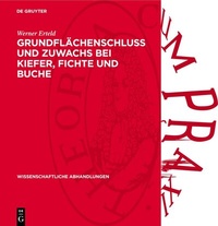 Abbildung von: Grundflächenschluß und Zuwachs bei Kiefer, Fichte und Buche - De Gruyter