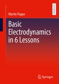 Cover: Basic Electrodynamics in 6 Lessons - Springer