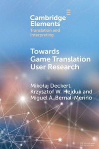 Enlarge image Cover: Towards Game Translation User Research - Cambridge University Press