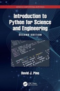 Cover: Introduction to Python for Science and Engineering - CRC Press