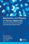 Cover: Mechanics and Physics of Porous Materials - Apple Academic Press Inc.