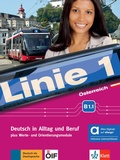 Cover: Linie 1 &Ouml;sterreich B1.1 - Hybride Ausgabe allango - Klett