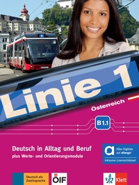 Abbildung von: Linie 1 Österreich B1.1 - Hybride Ausgabe allango - Klett