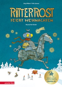 Abbildung von: Ritter Rost 7: Ritter Rost feiert Weihnachten - Mit Goldfolie und weihnachtlicher Überraschung im Buch - Annette Betz Verlag