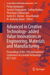 Enlarge image Cover: Advanced in Creative Technology- added Value Innovations in Engineering, Materials and Manufacturing - Springer
