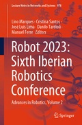 Cover: Robot 2023: Sixth Iberian Robotics Conference - Springer