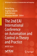 Cover: The 2nd EAI International Conference on Automation and Control in Theory and Practice - Springer
