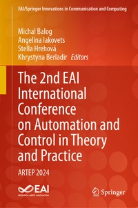 Abbildung von: The 2nd EAI International Conference on Automation and Control in Theory and Practice - Springer