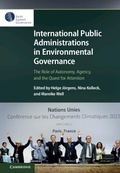 Cover: International Public Administrations in Environmental Governance - Cambridge University Press