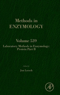 Enlarge image Cover: Laboratory Methods in Enzymology: Protein Part B: Volume 539 - Academic Press