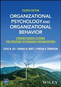 Cover: Organizational Psychology and Organizational Behavior - Wiley