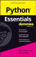 Cover: Python Essentials For Dummies - Wiley