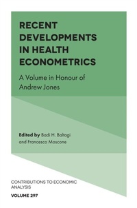 Abbildung von: Recent Developments in Health Econometrics - Emerald Publishing Limited