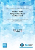 Cover: ICDL Computer-Grundlagen mit Windows 11 (Syllabus 1.0) - EduBox GmbH