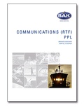 Cover: Ausbildungsprogramm Privatpiloten-Lizenz PPL / Communications RTF Fran&ccedil;ais / Anglais - BAK-Verlag