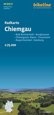 Abbildung von: Radkarte Chiemgau (RK-BAY17) - Esterbauer