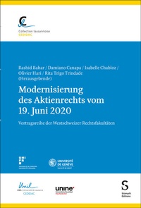 Abbildung von: Modernisierung des Aktienrechts vom 19. Juni 2020 - Stämpfli Verlag