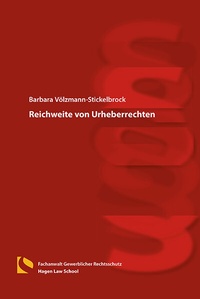 Abbildung von: Reichweite von Urheberrechten - Hagener Wissenschaftsverlag