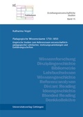 Cover: P&auml;dagogische Wissensr&auml;ume 1750-1850 - Universit&auml;tsverlag G&ouml;ttingen