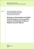Cover: Minderung von Nitrataustr&auml;gen durch digitales Stickstoffmanagement und sensorgest&uuml;tzte D&uuml;ngung - Verlag Dr. K&ouml;ster