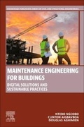 Cover: Maintenance Engineering for Buildings - Woodhead Publishing