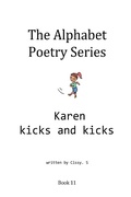 Cover: Karen Kicks and Kicks (The Alphabet Poetry Series, #11) - IsleV