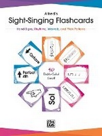 Enlarge image Cover: Alfred's Sight-Singing Flashcards - Alfred Music