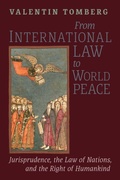 Cover: From International Law to World Peace - Angelico Press