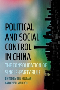 Enlarge image Cover: Political and Social Control in China - ANU Press