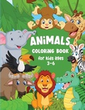 Cover: Animal Coloring Book for Kids Ages 3-6 - NFT Publishing Ltd