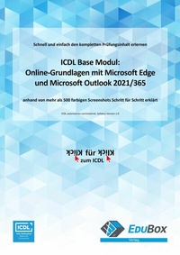 Abbildung von: ICDL Online-Grundlagen mit Microsoft Edge und Microsoft Outlook 2021/365 (Syllabus 1.0) - EduBox GmbH