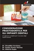 Cover: Considerazione Prostodontica Per Gli Impianti Dentali - Edizioni Sapienza