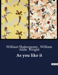 Cover: As you like it - Culturea