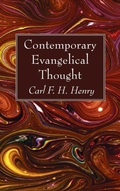 Cover: Contemporary Evangelical Thought - Wipf & Stock Publishers