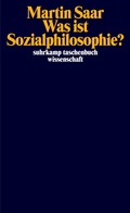Cover: Was ist Sozialphilosophie? - Suhrkamp